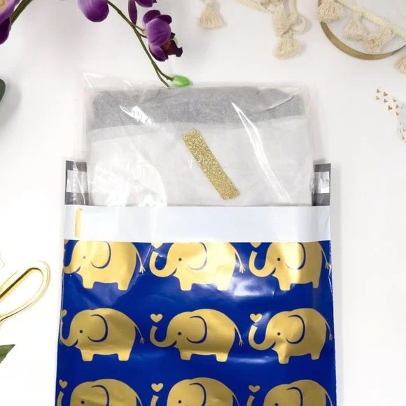 Elephant 🐘 Poly Mailers 10x13 Pack of 25 - Picture 2 of 6